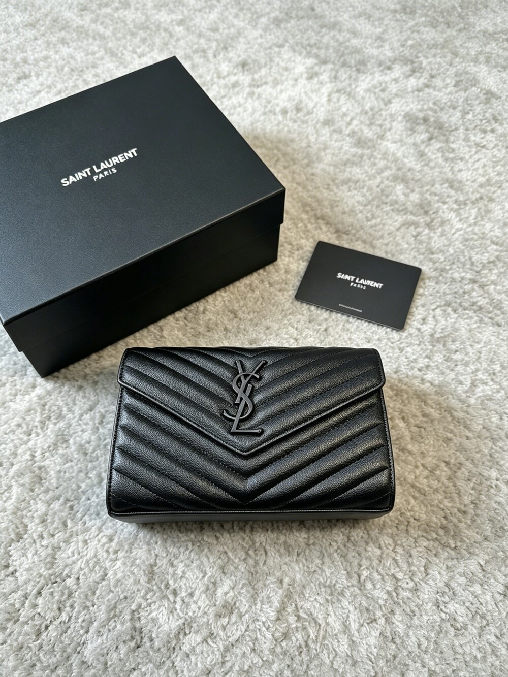 Saint Laurent Envelope Chain Walle Bag